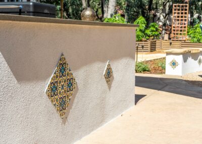 Atascadero Waterfall Fire Pit Garden